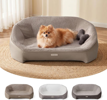 Dog Bed for Small Dogs with 3 Covers, Extra Thick Memory Foam