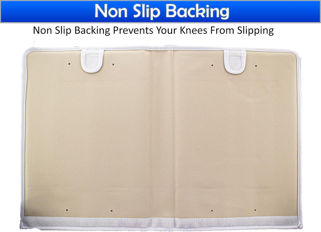 Bath Kneeler Pad & Elbow Armrest Mat for Bathtub - Baby Bath Kneeling Pad For Moms - Foldable Non Slip Safety