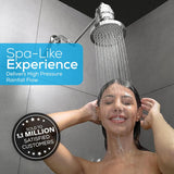 Shower Head - High Pressure Rain - Premium Quality Luxury Design