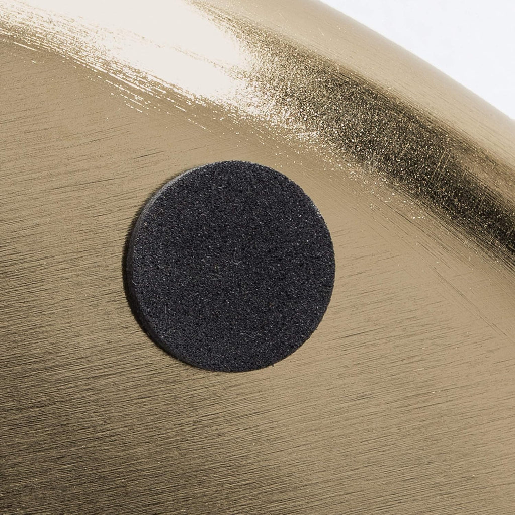 Stovring Mid-Century Tray, 16 Inch Diameter, Gold, Modern Tray for Serving, Storage, and Display
