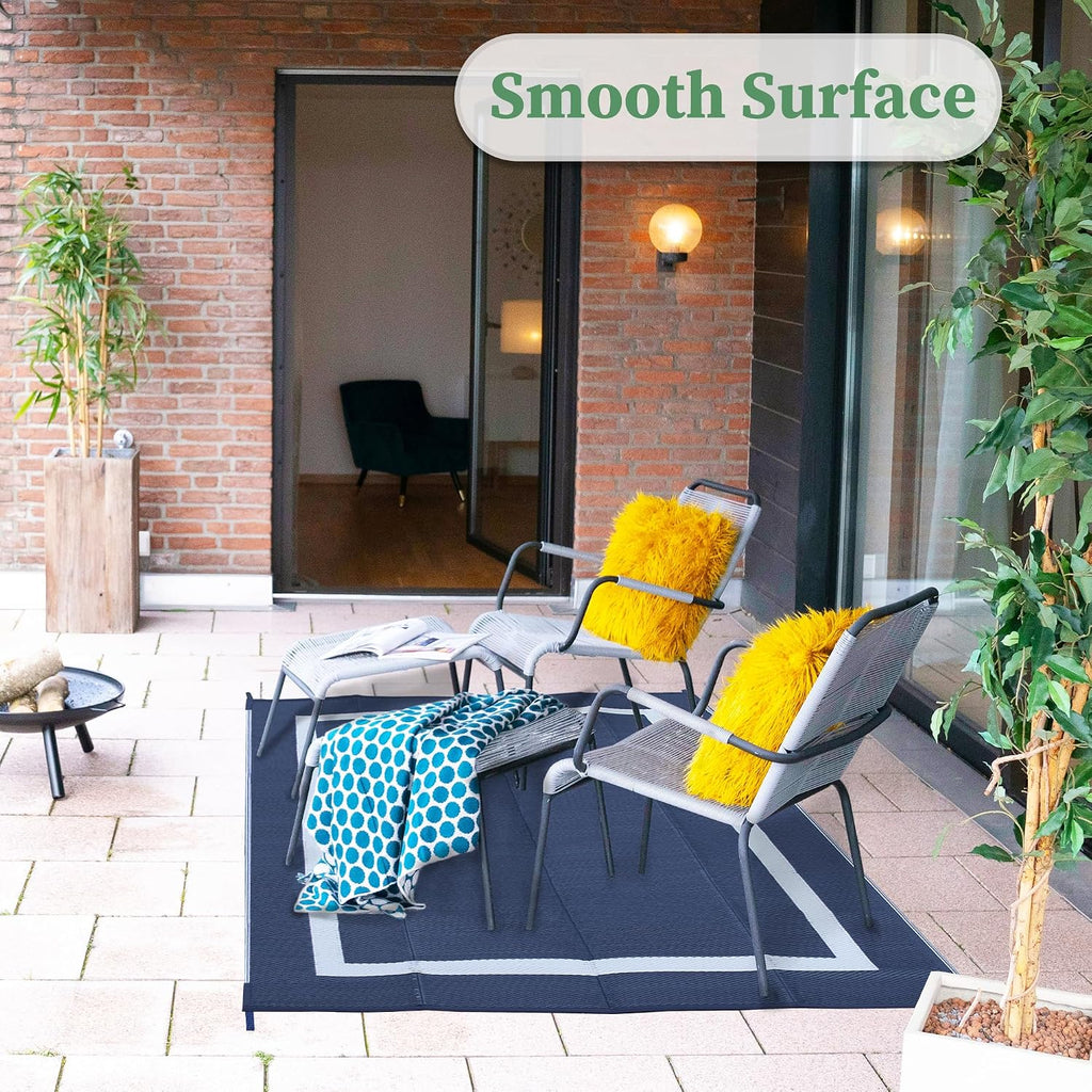 Reversible Mats, Outdoor Rug Clearance Blue