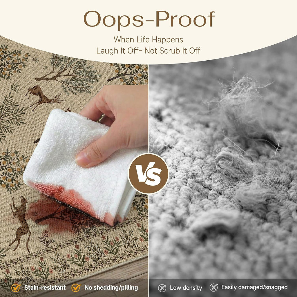 Animal 8x10 Jute Outdoor Indoor Rug Washable