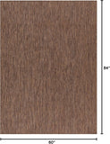 Washable Indoor Outdoor Rug Weather Resistant Carpet Modern Solid for Porch Deck Balcony Backyard Pa