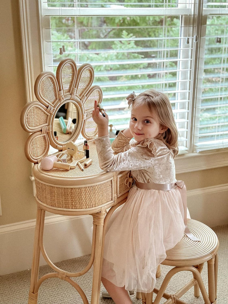 Girl Velvet Tutu Dress Toddler Long Sleeve Tulle Dresses