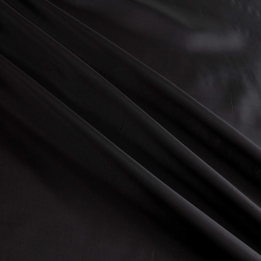 Polyester Lining Black Fabric by The Yard