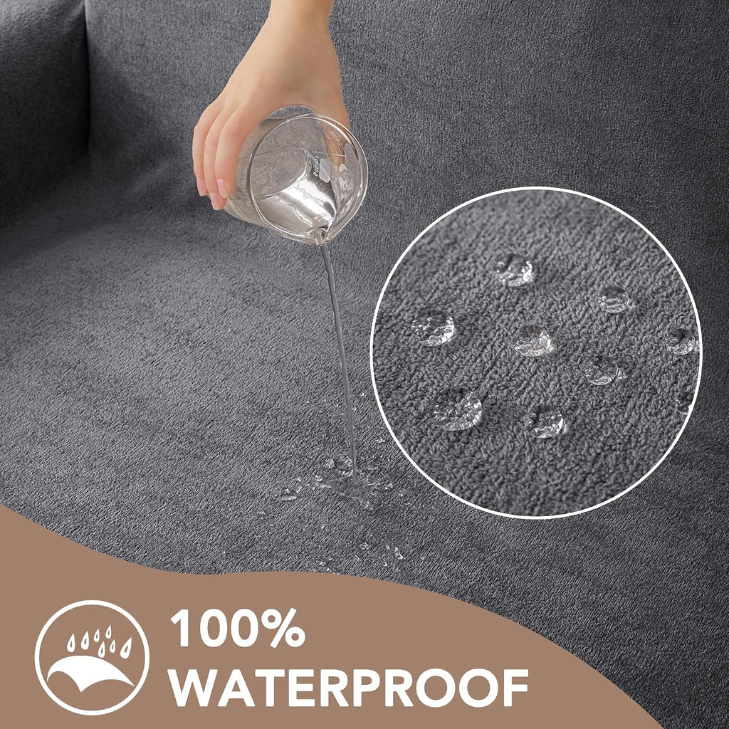 Waterproof Chair Couch Cover, Cat Scratch Single Sofa Covers