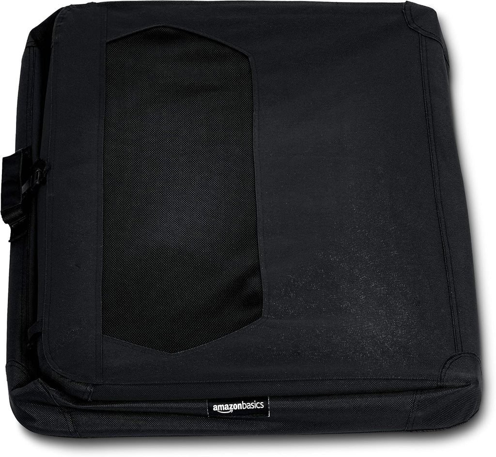 Foldable Portable Soft Pet Dog Crate Carrier Kennel, 36 x 24 x 24 inches, Black
