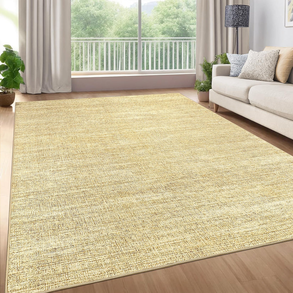 Washable Area Rug 8x10 Bedroom Neutral Rugs