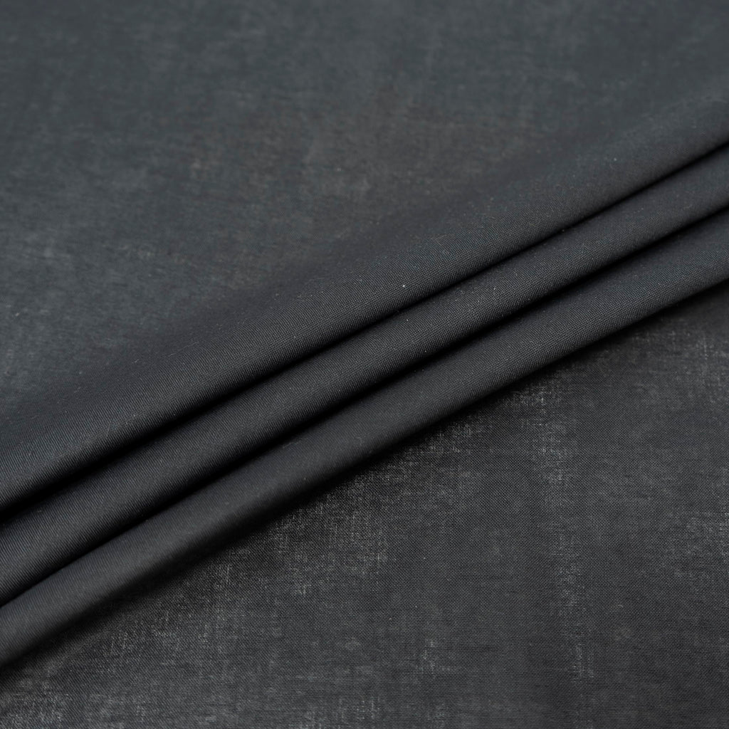 100% Cotton, 108" Wide, Preshrunk, Lightweight, Quilt Backing Fabric for Sewing and Craft Solid Black, Cut By Yard