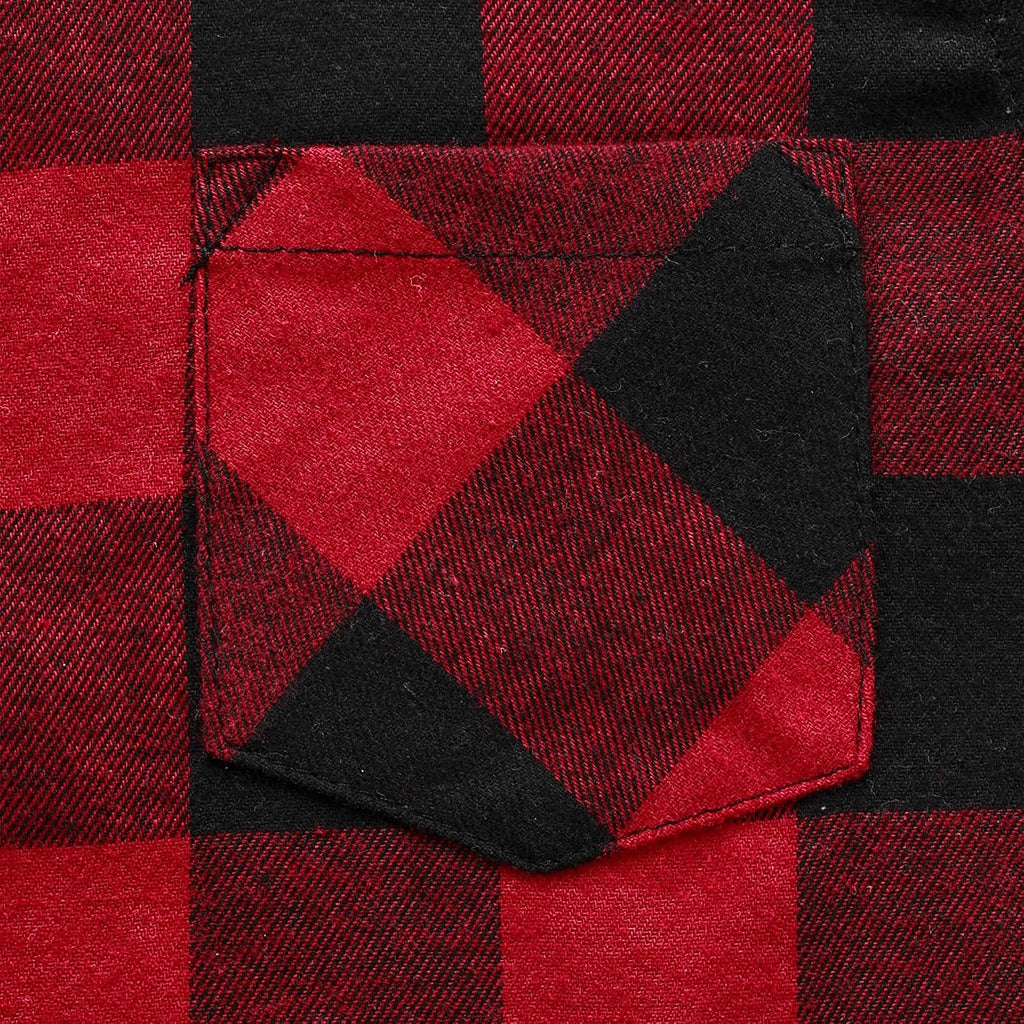 Boys Flannel Shirts Long Sleeve Plaid Button Down Shirts