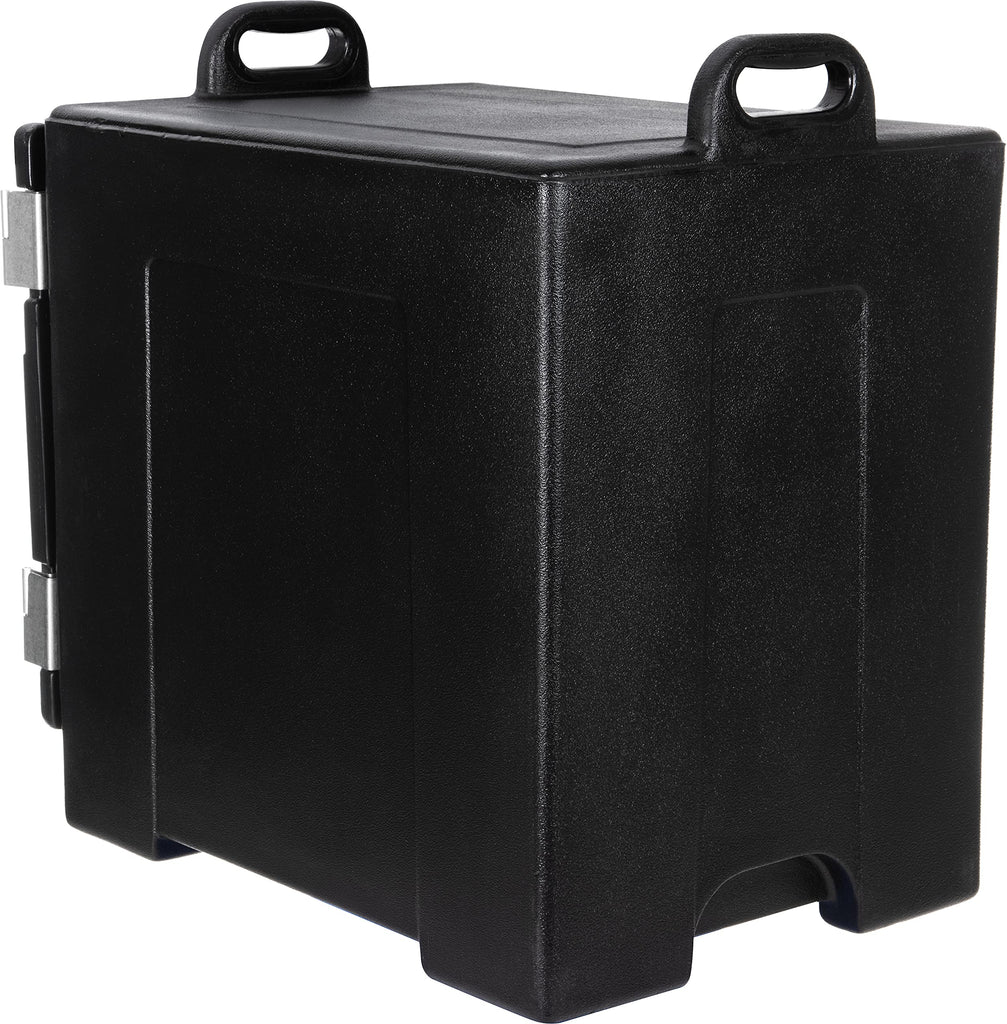 Cateraide Front Loading Insulated Food Pan Carrier, for Storage and Transport of Food, 5 Pan Capacity, 25.25" x