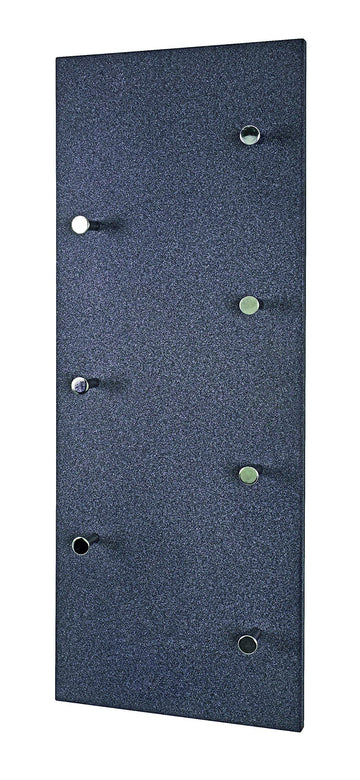 Wardrobe, Granite Finish/Chrome Nickel