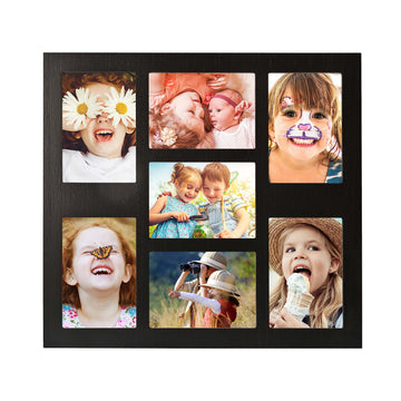 Picture Frame Collage 5x7 Wall Decor - 7 Opening Photo Display