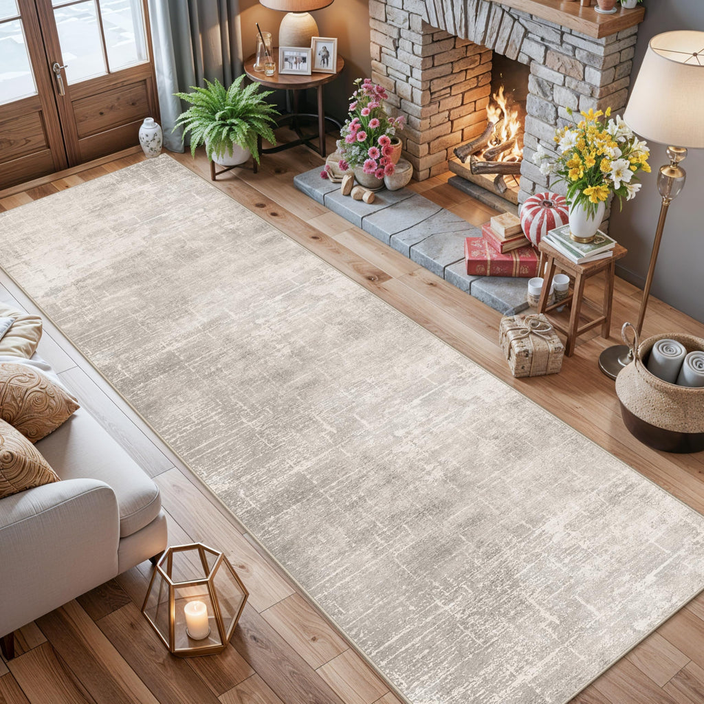 HY HAOYUNLAI 2'6x12 Runner Rugs s - Soft Kitchen Rug Non-Slip Rug Runner with Rubber Backing Washable Non Shedding