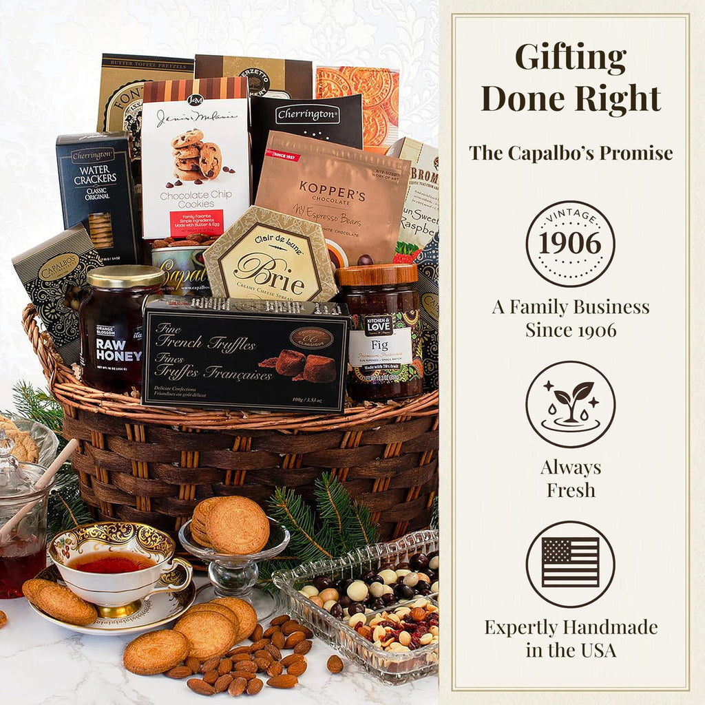 Deepest Sympathy Gift Basket in Gift-Ready Packaging