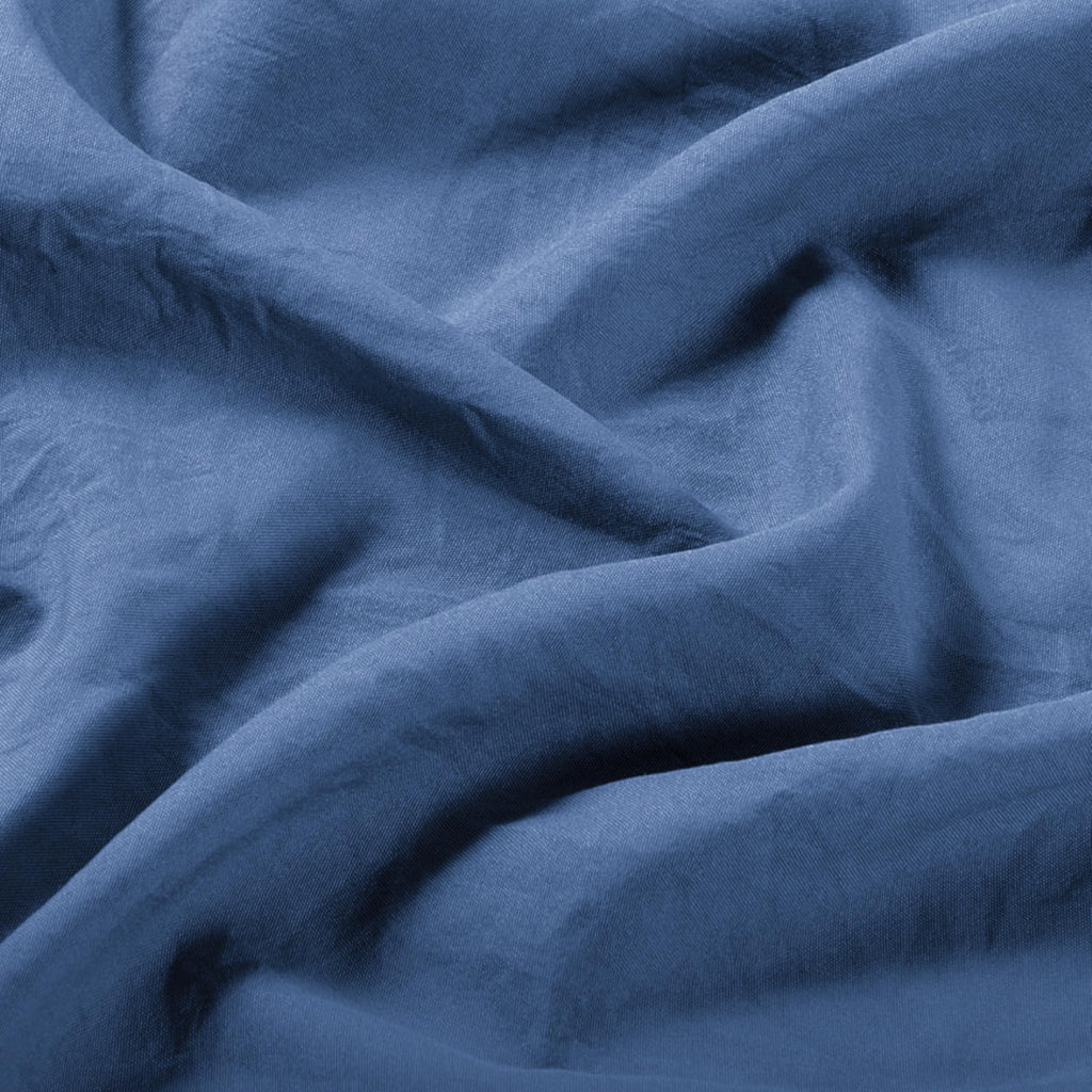 Dusty Blue Duvet Cover, Pre-Washed Bedding Set