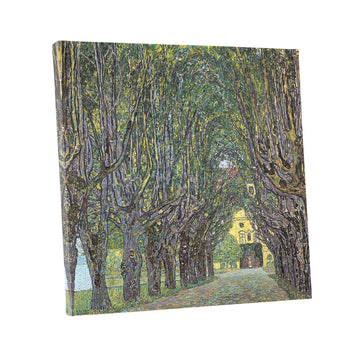 ART - Avenue of Schloss Kammer Park, by Gustav Klimt, Oil painting Reproduction - Giclee Wall Art Decor, Gallery