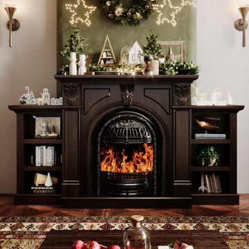 80"Birdcage Electric with Mantel