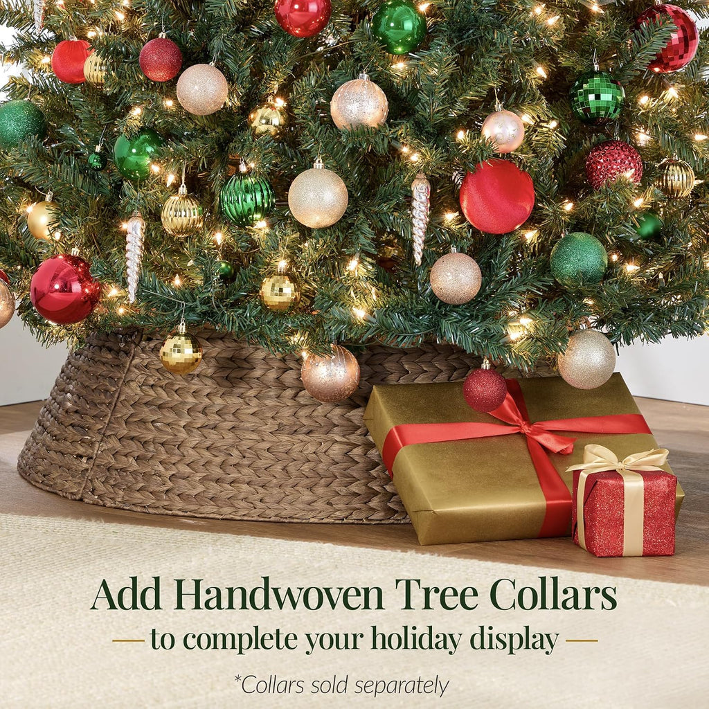 Artificial Christmas Tree with LED Twinkling Lights, Pre-Lit Spruce Realistic Holiday Xmas Décor, 1,300 Lights