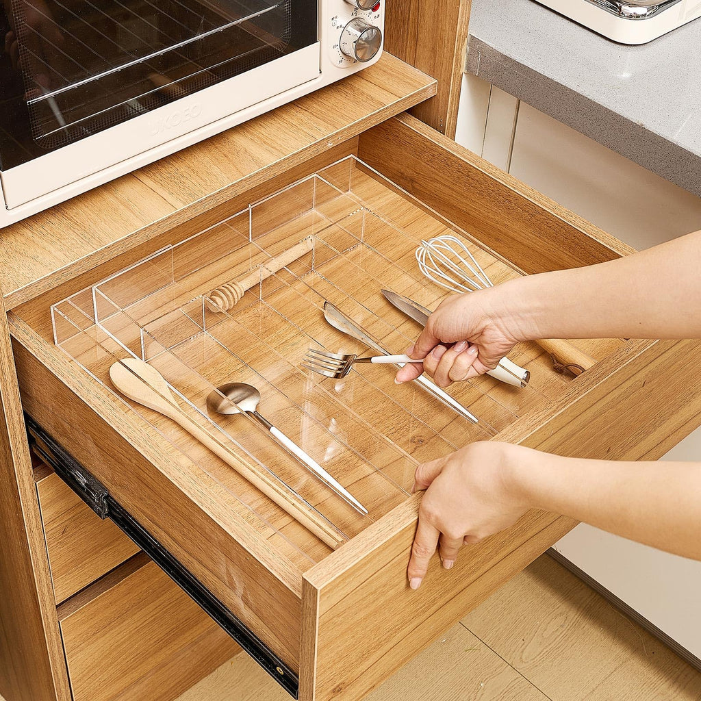 Expandable Drawer Organizer, 12 x 16 Inches, 5-7 Slots