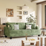 Couches for Living Room, 83" Couch with Soft Deep Seats, Modern Sofa 3 Seater in Corduroy for Apartment