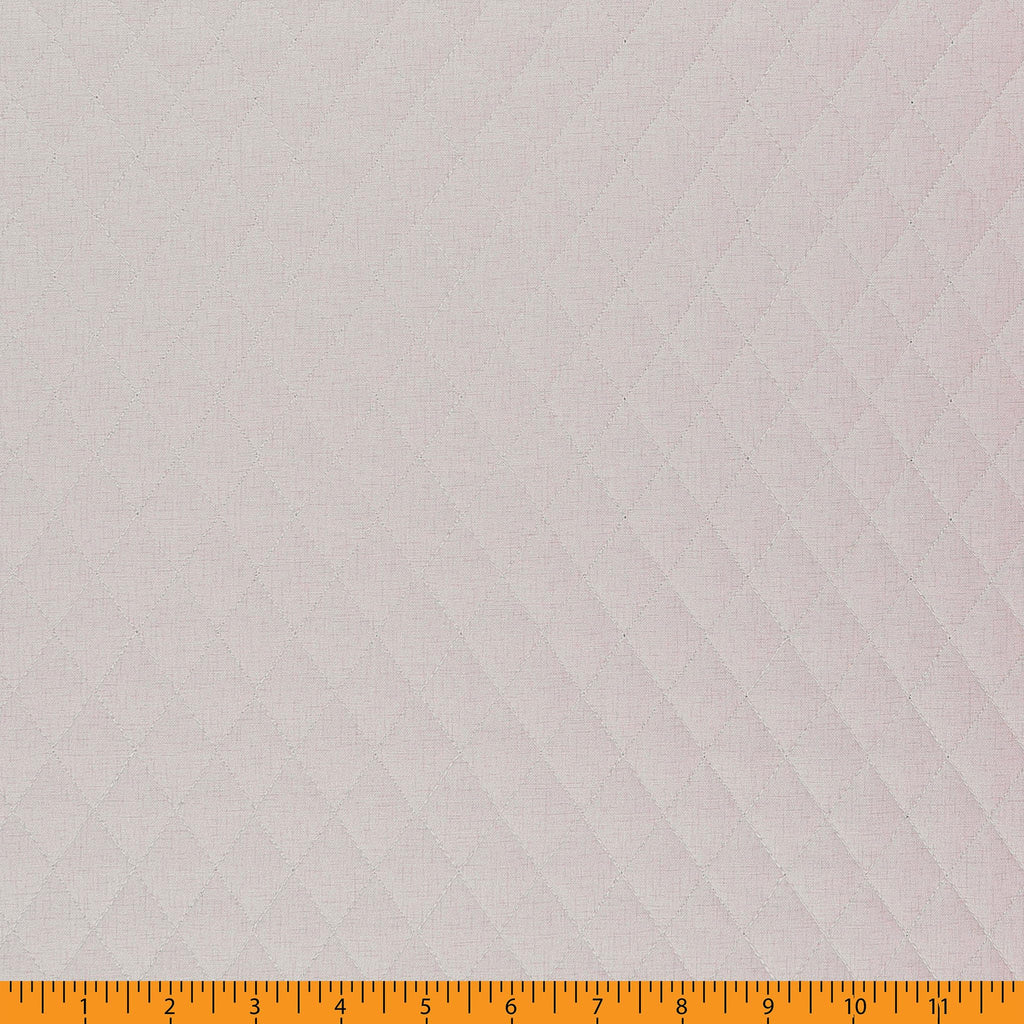 Double Faced Quilted Cotton, Scroll Vine Cream