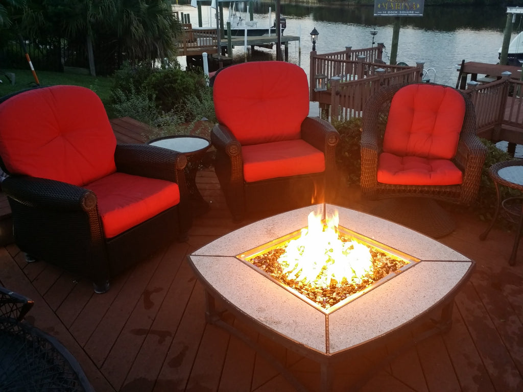 EasyFirePits Complete LP Deluxe Fire Pit Kit & Lifetime Warranted 316 Stainless Steel Burner Choice (18.00, 18 Inch
