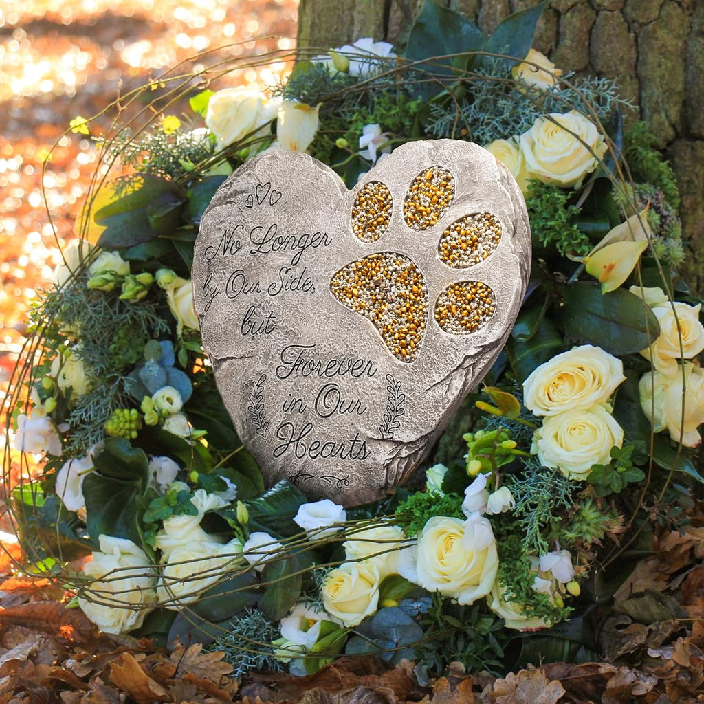 Dog Memorial Gifts for Loss of Dog Sympathy Gift - Rainbow Bridge Dog Memorial Stone for Remembrance Dog Passing Away