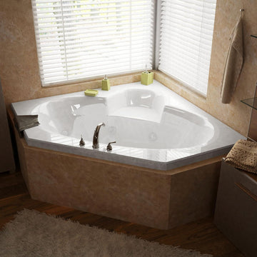 6060SWL Sublime 60 x 60 Corner Whirlpool Jetted Bathtub