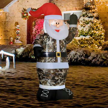 8' Christmas Inflatables Outdoor Decorations Santa Claus