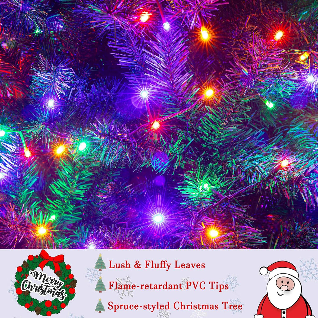 4Ft Premium Artificial Christmas Tree with 240 LED Multicolor