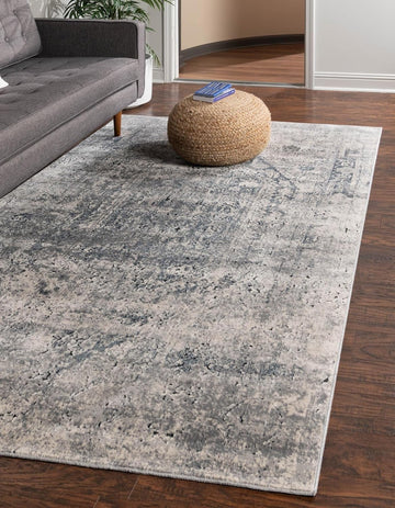 Eliza Rug - 10' x 14' 5 Gray Low Rug