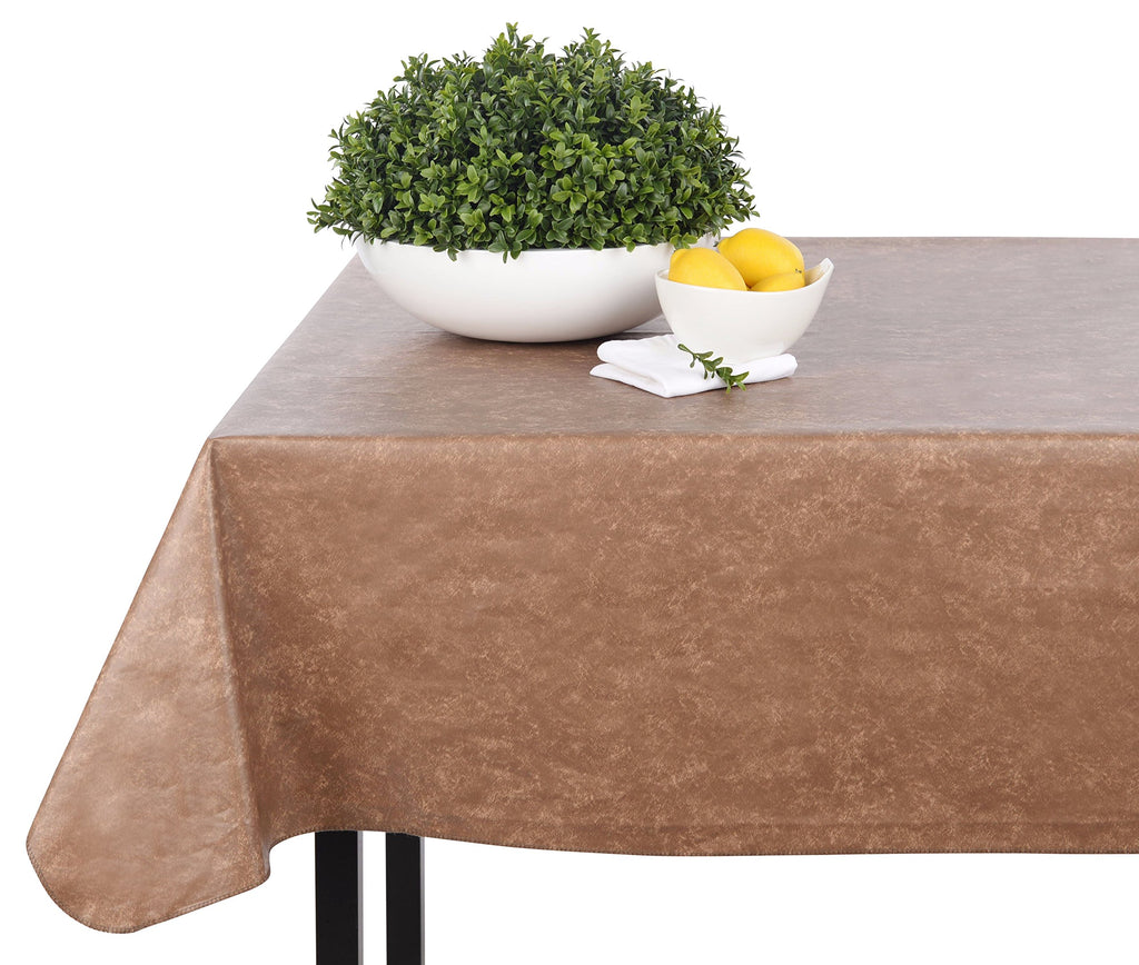 Heavy Duty Vinyl Rectangle or Square Tablecloth - 6 Gauge Heavy Duty Tablecloth - Flannel Backed - Wipeable