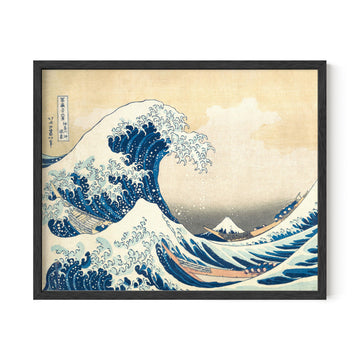 The Great Wave Print - Classic Kanagawa Wave Poster, Japanese Ocean Art, Hokusai Wall Art, 16x20 Unframed