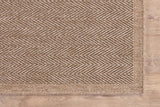 Easy Jute Rug 5x7, Indoor Outdoor Natural Color Fiber Area Rugs