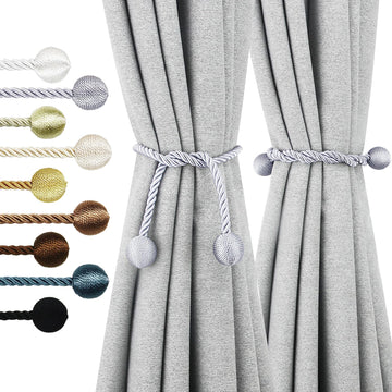 Curtain Tiebacks Outdoor Elegant Decorative Tie Backs Modern Rope Tiebacks for Drapes Window Curtain Holdbacks