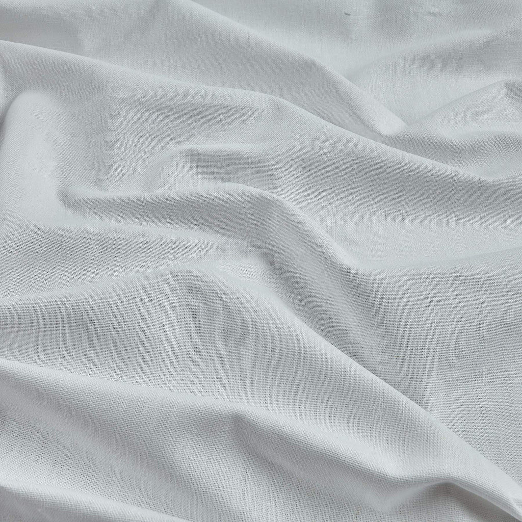 Rayon Linen Blend White, Fabric by the Yard