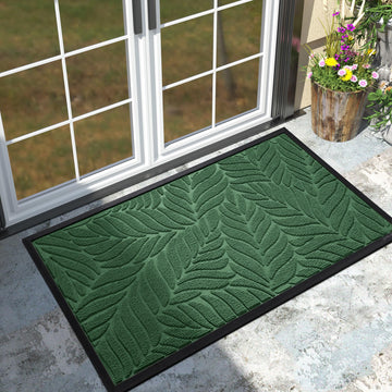 47x32 Large Door Mat Outdoor Indoor, All-Season Waterproof Door Mat Outside Entrance, All-Weather Non-Slip Outside