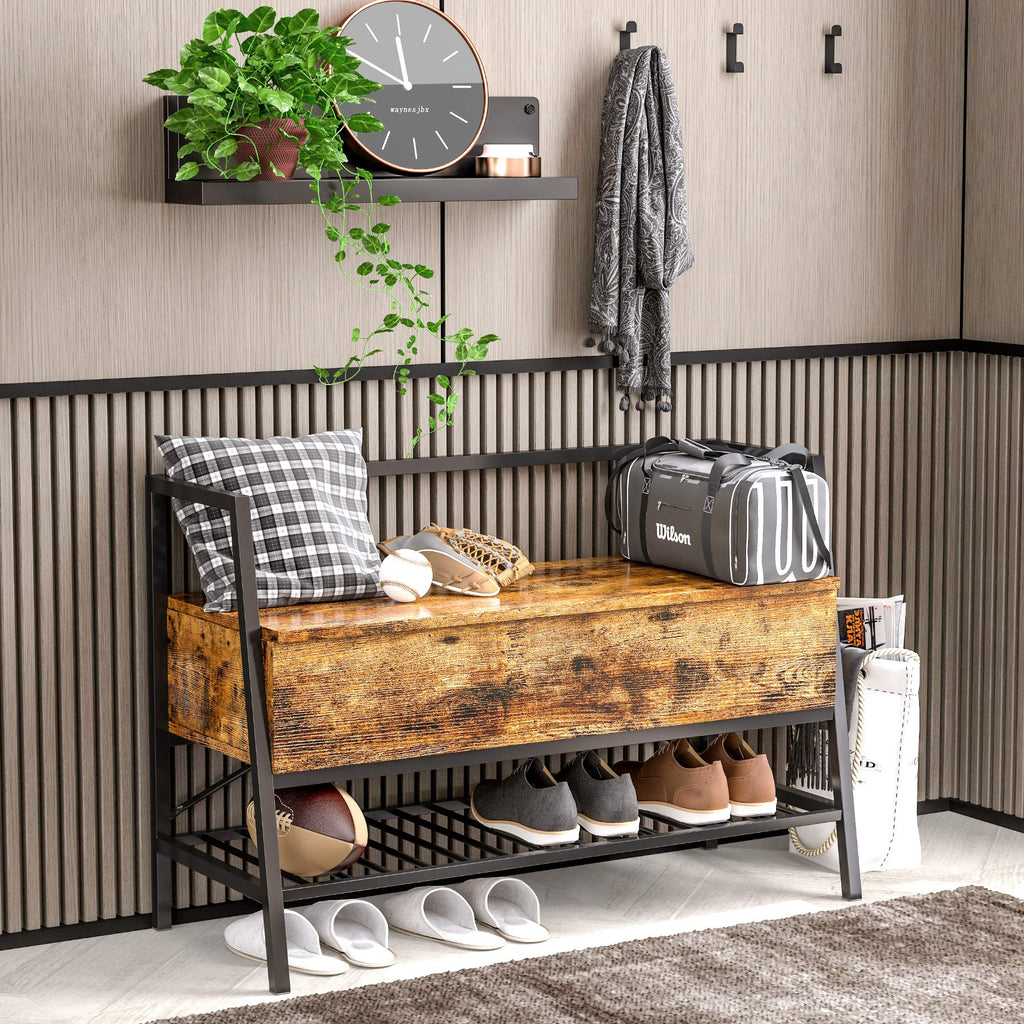 Shoe Storage Bench with Practical Storage Furniture
