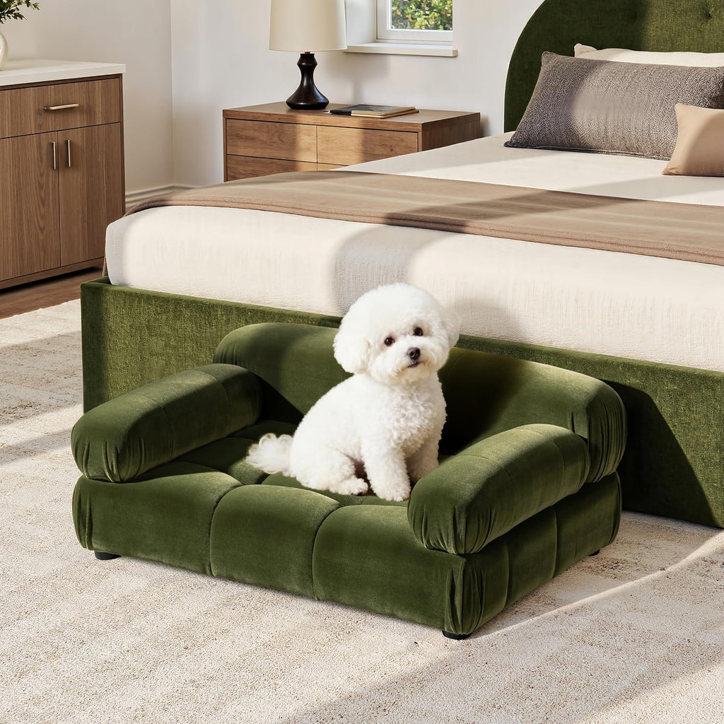 Marcel Upholstered Modern Pet Bed