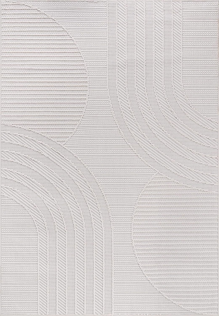 Micro Loop Rug 9x12 Modern Luxury Geometric Arch Large Area Rugs Soft High and Low Pile Stain Resistant Easy-Cleaning