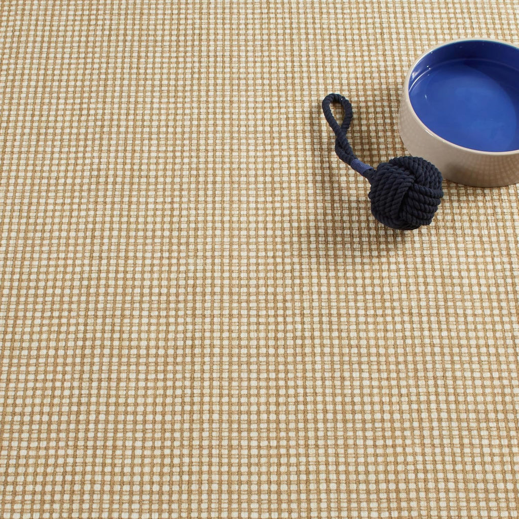 Hartley Natural Plaid Washable Rug