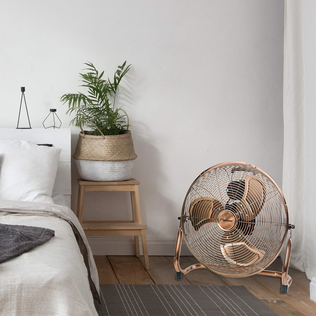 Retro Style Floor Fan