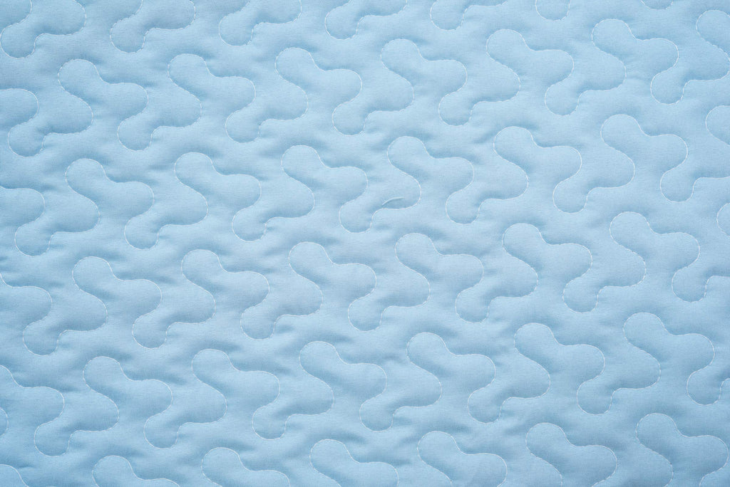 Sea Waves Blue Ocean 2-Piece Quilt Set
