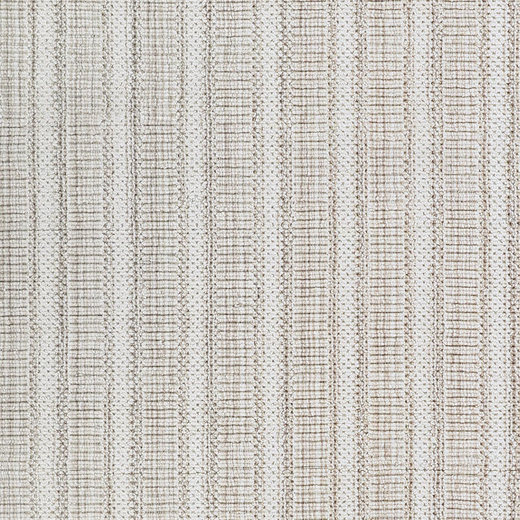 Aspen Textured Stripes Handmade Wool Area Rug, Light Beige
