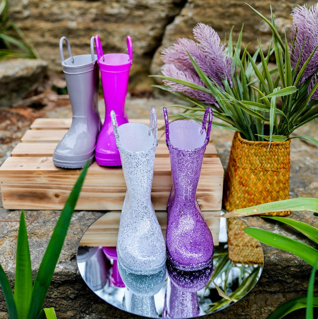 Toddler Kids Lightweight Adorable Rain Boots