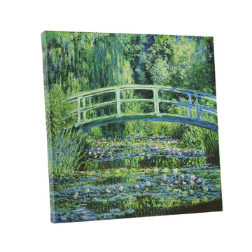 ART - Water Lilies and Japanese Bridge, by Claude Monet - Oil painting Reproductions - Giclee Canvas Prints Wall Art