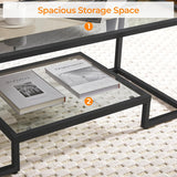 Coffee Table, Tempered Glass Coffee Table