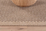 Easy Jute Rug 2x3, Indoor Outdoor Natural Color Fiber Area Rugs