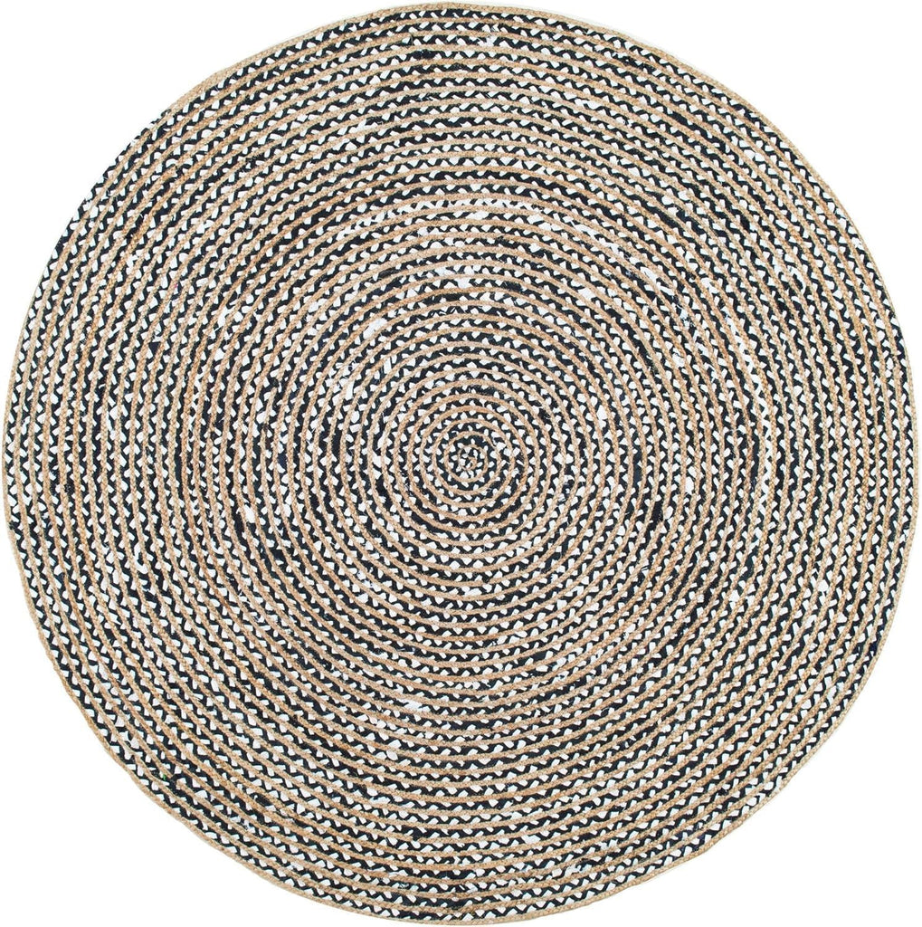 Handmade Hand Woven Braided Jute Natural Fibers Rug Bohemian Hand Braided Eco Friendly Rugs Kitchen Living Room
